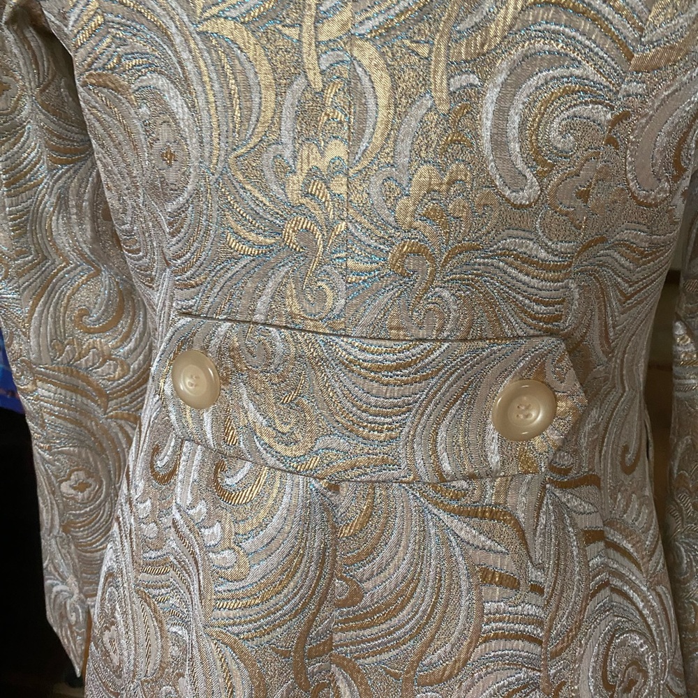 Bebe Paisley Coat - Picture 3 of 6